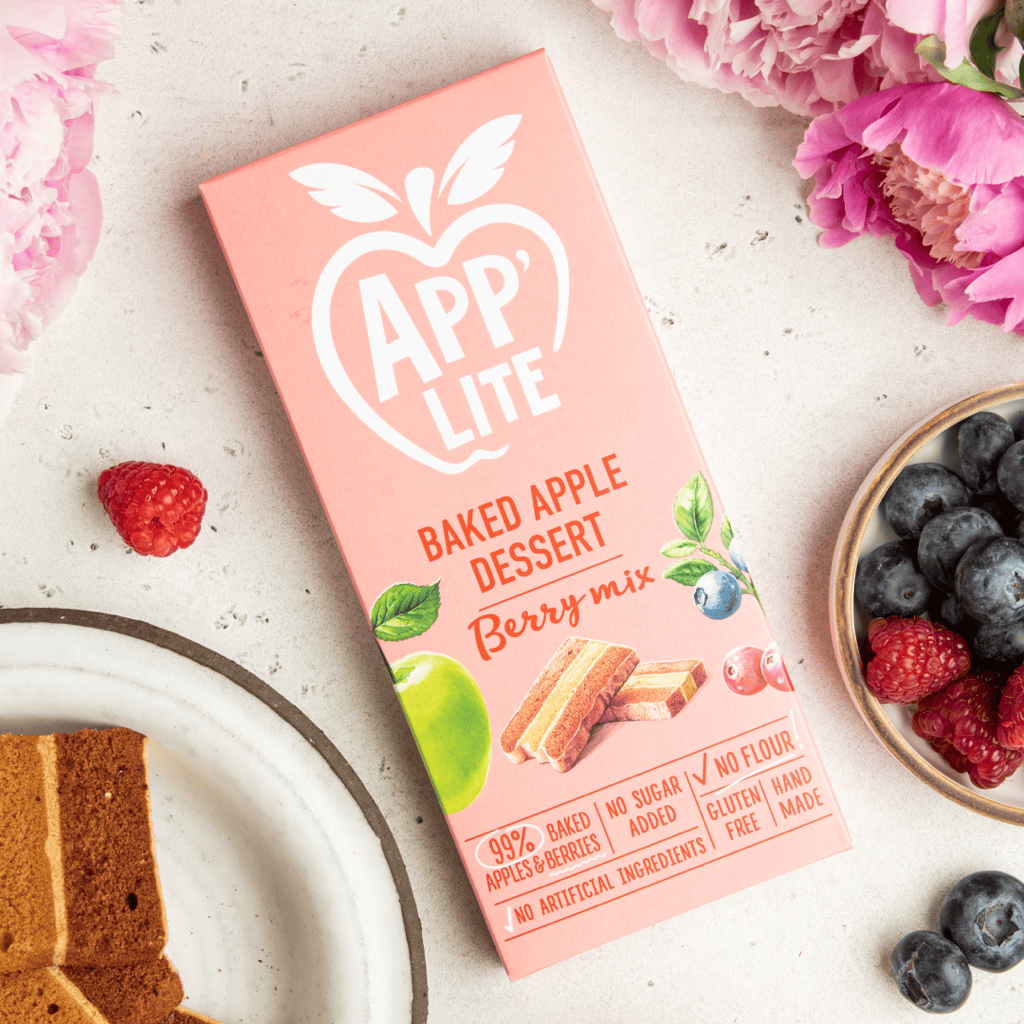 Belyov Pastila App'Lite baked apple dessert Berry mix without added sugar