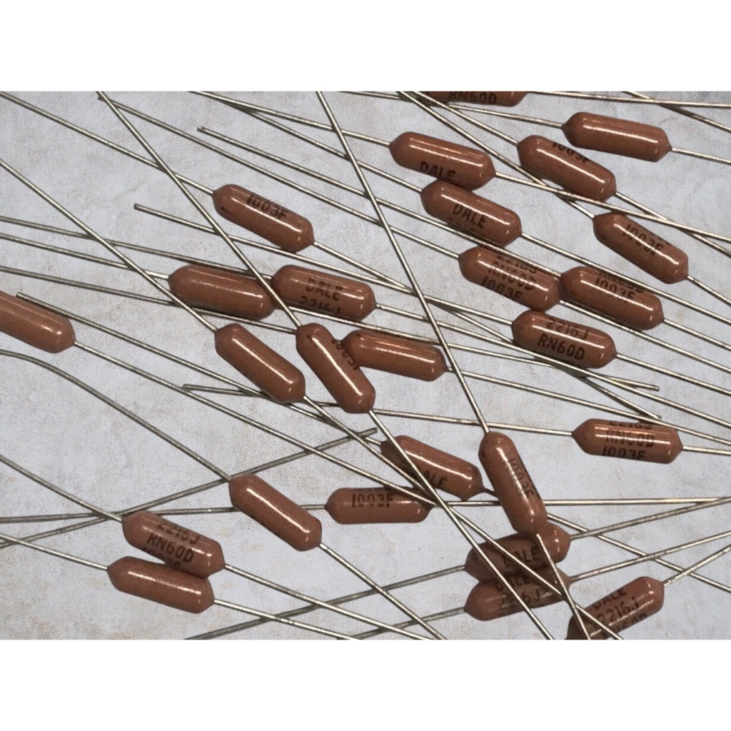 Resistor VISHAY DALE RN60D 0.25 Watt เกรดทหาร ชนิด Metal Film ค่าผิดพลาด 1%