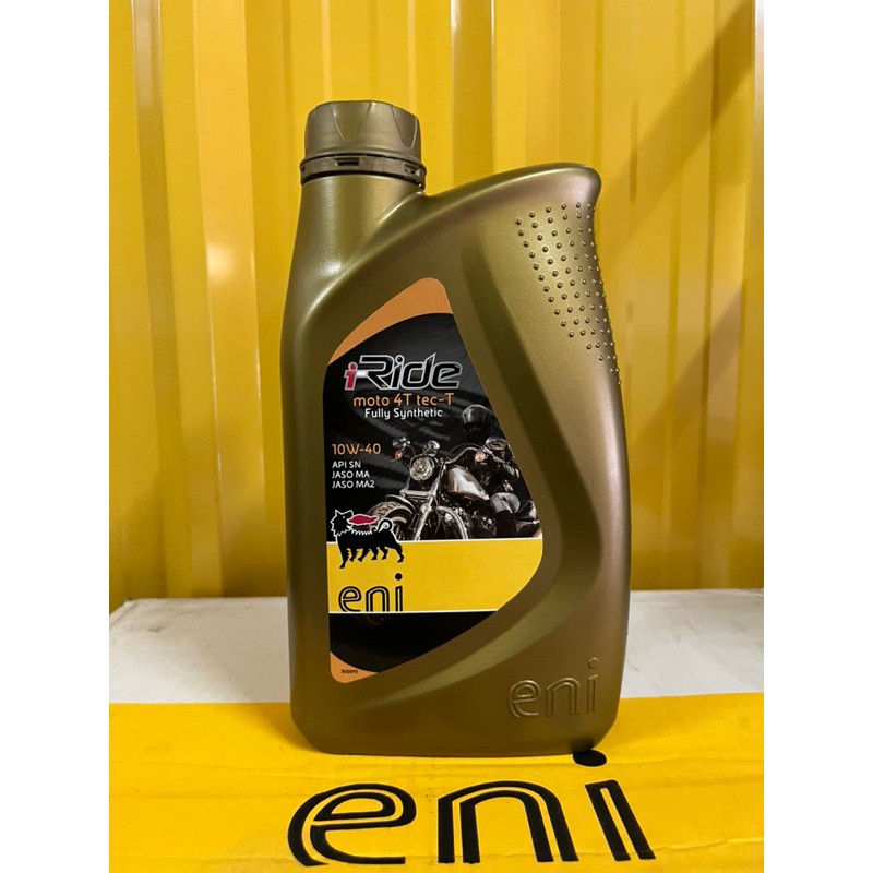 Eni น้ำมันเครื่องมอเตอร์ไซต์ สังเคราะห์แท้100%