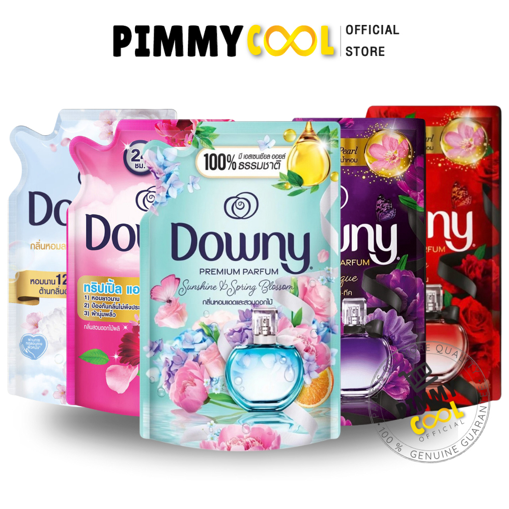 Downy ดาวน์นี่ Premium Perfume น้ำยาปรับผ้านุ่ม สูตรเข้มข้น ถุงเติม 470ml