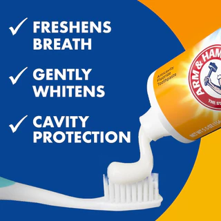นำเข้า 🇺🇸 “ฟันขาวมั่นใจ ลมหายใจสดชื่น กับคู่หู ARM & HAMMER และ TheraBreathพร้อมดูแลครบสูตรในหลอดเดียว