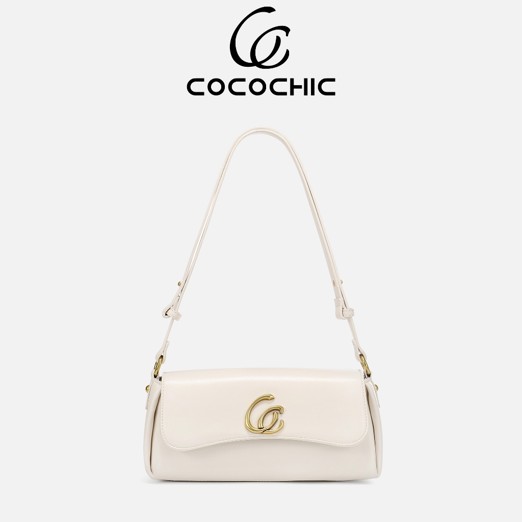 【COCOCHIC】 กระเป๋าสะพายคล้องไหล่ เรียบหรูสไตล์วินเทจ เหมาะกับทุกลุค