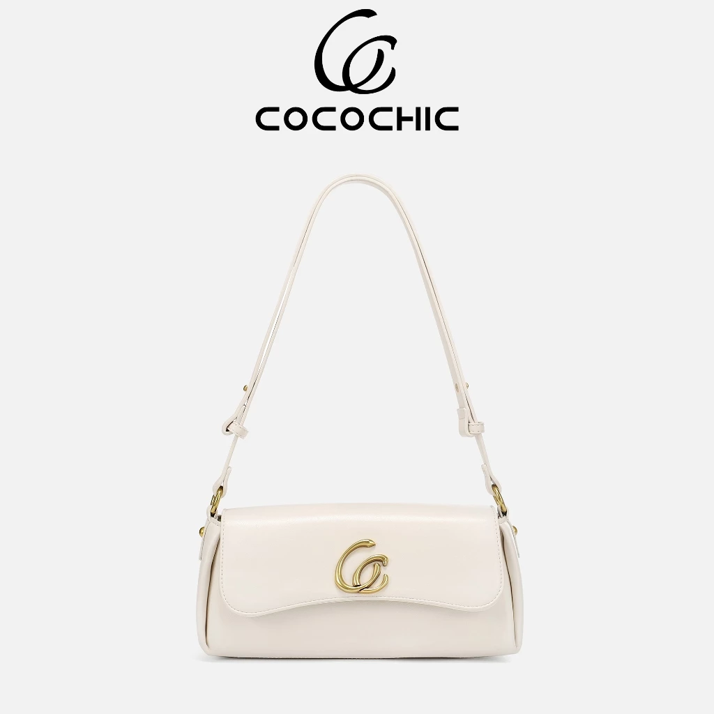 【COCOCHIC】 กระเป๋าสะพายคล้องไหล่ เรียบหรูสไตล์วินเทจ เหมาะกับทุกลุค