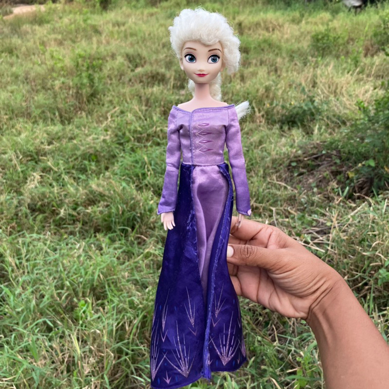 ตุ๊กตา Disney เจ้าหญิง Elsa  เอลซ่า มือ2(ข้อต่อ+ขาคลิก)