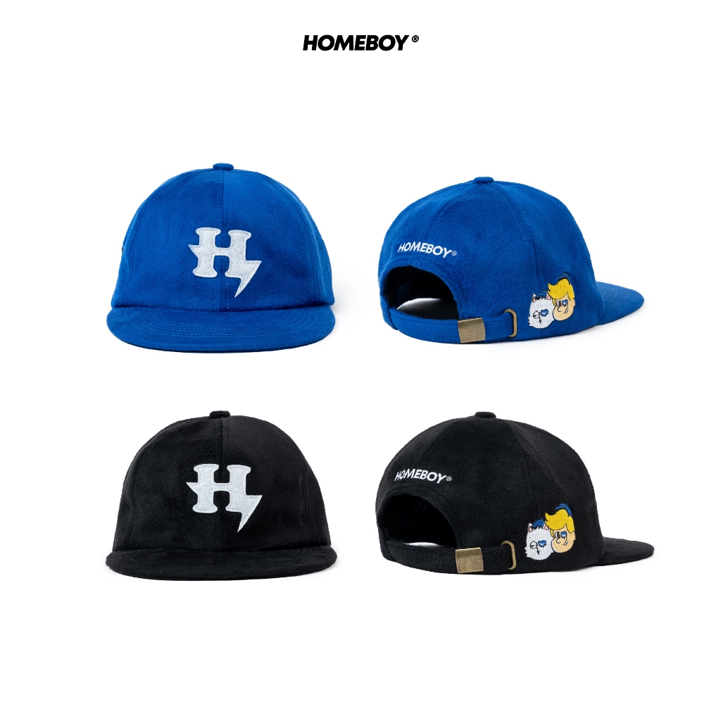 HOMEBOY หมวก CAP ผ้าไนลอน ทรง Hi-cap รุ่น HB.KEEP.MIND.CAP