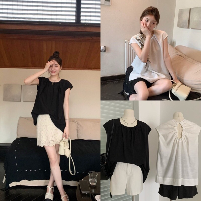 เสื้อไหล่ล้ำรุ่น 7266 TAG:WG.WE 🇰🇷