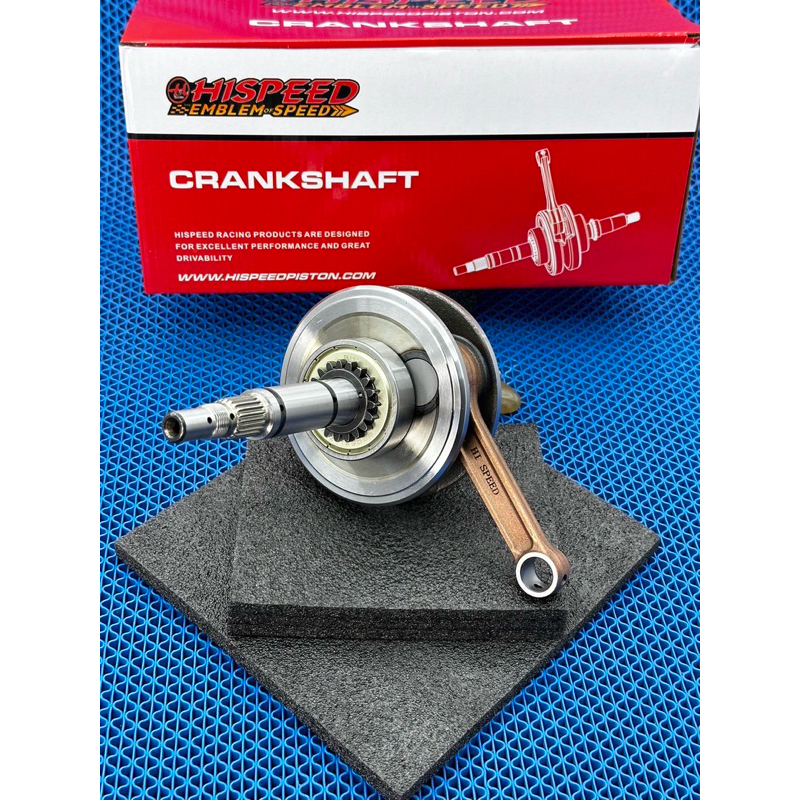 ข้อเหวี่ยง125ชักเดิมแขนโตใส่ลูก64-65-66-67ไม่ชักข้อเหวี่ยงโต104มิลปลายก้าน15มิลใส่125คาร์บูและ125iรุ