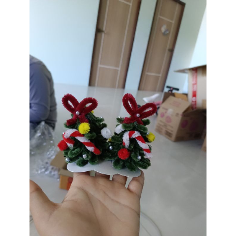 กิ๊ฟต้นคริสต์มาสเขียวเข้มพร้อมส่ง