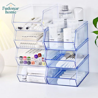 Fudonar กล่องใส่ปากกา กล่องเก็บเครื่องเขียน วางซ้อนได้ กล่องเก็บอุปกรณ์ขนาดเล็ก [สินค้าพร้อมส่ง]
