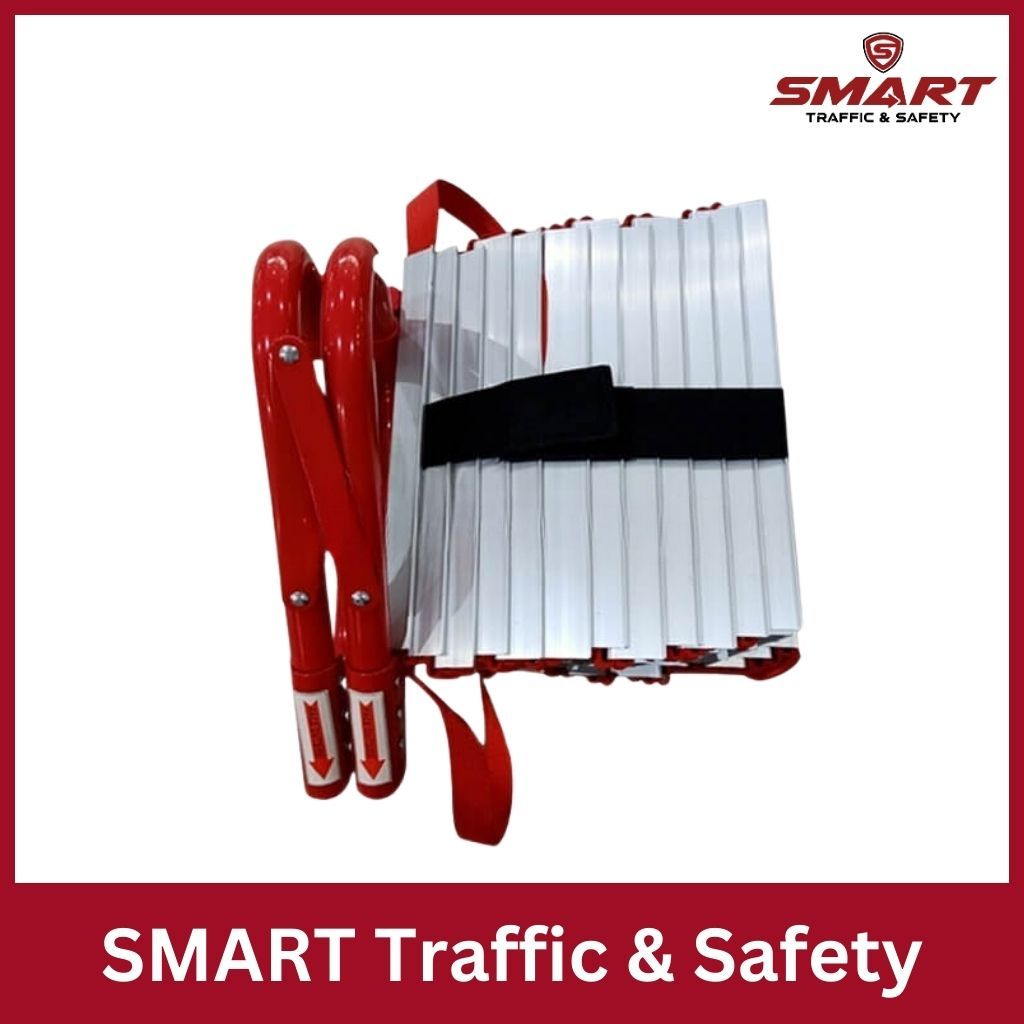 บันไดหนีไฟชนิดพกพา ถอด-เก็บได้ กันลื่น บันไดอลูมิเนียมอัลลอยด์ เพื่อความปลอดภัย - รูปที่ 3