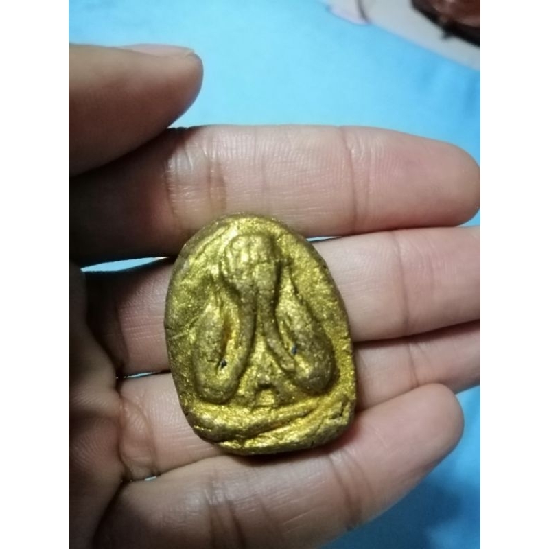 พระปิดตาครูบาจันต๊ะ วัดหนองช้างคืน จ.ลำพูน​รุ่นแรก​