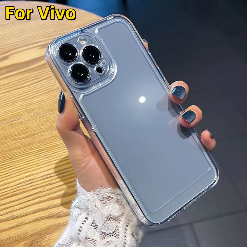 เคสโทรศัพท์นุ่มใส for VIVO Y01 Y22 Y21 Y22S Y33 Y33S Y36 Y11 Y15 Y19S Y17S V60 Y31 Y29 Y16 Y18 Y03 Y20 Y35 Y27 Y02 Y51S
