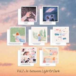 ☆ You look Best! Postcard โปสการ์ดภาพวาดสีไม้ days of light