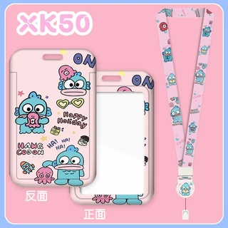 พร้อมส่ง ที่ใส่บัตร พร้อมสายคล้องคอ ป้ายห้อยบัตรพนักงาน/บัตรนักเรียน ใส่คีย์การ์ดได้
