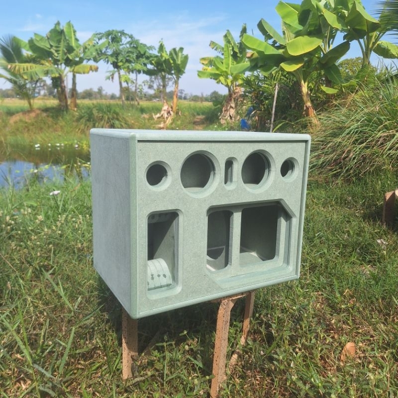 ตู้ลำโพง6.5นิ้ว DIY( รุ่นใหม่ ล่าสุด )หนักแน่นกว่าเดิมเยอะ ไม้อัดHMR กันน้ำ แข็งพิเศษ