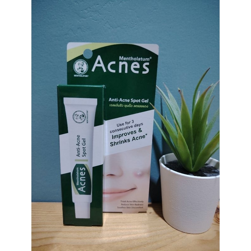 Mentholatum​ Acnes​ Anti-Acne​ Spot Gel (18g) เจลแต้มสิว