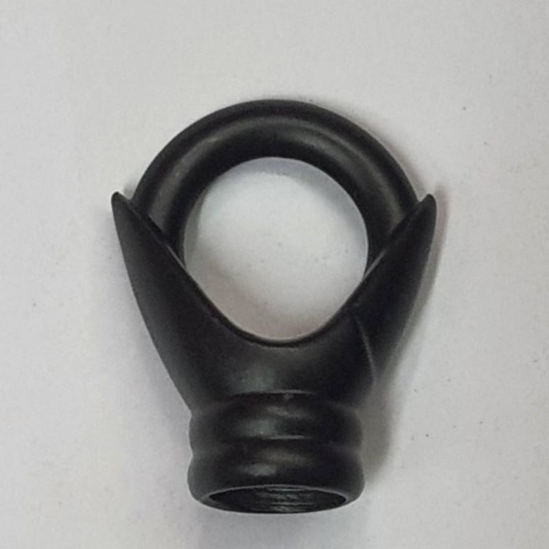 ตะขอกลม(อุปกรณ์โคมไฟ) ใช้กับท่อเกลียวM10 สีทองเหลืองหรือสีดำ - รูปที่ 2