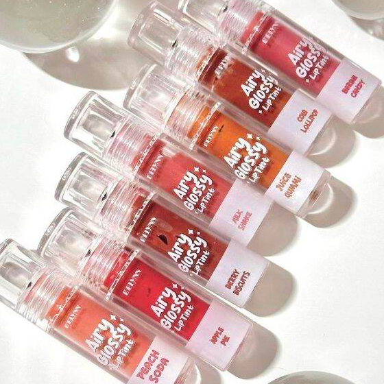 ลิปกลอสลูกกวาด มีลีนณ์ MELYNN Airy Glossy Lip Tint (มีให้เลือก7สี)