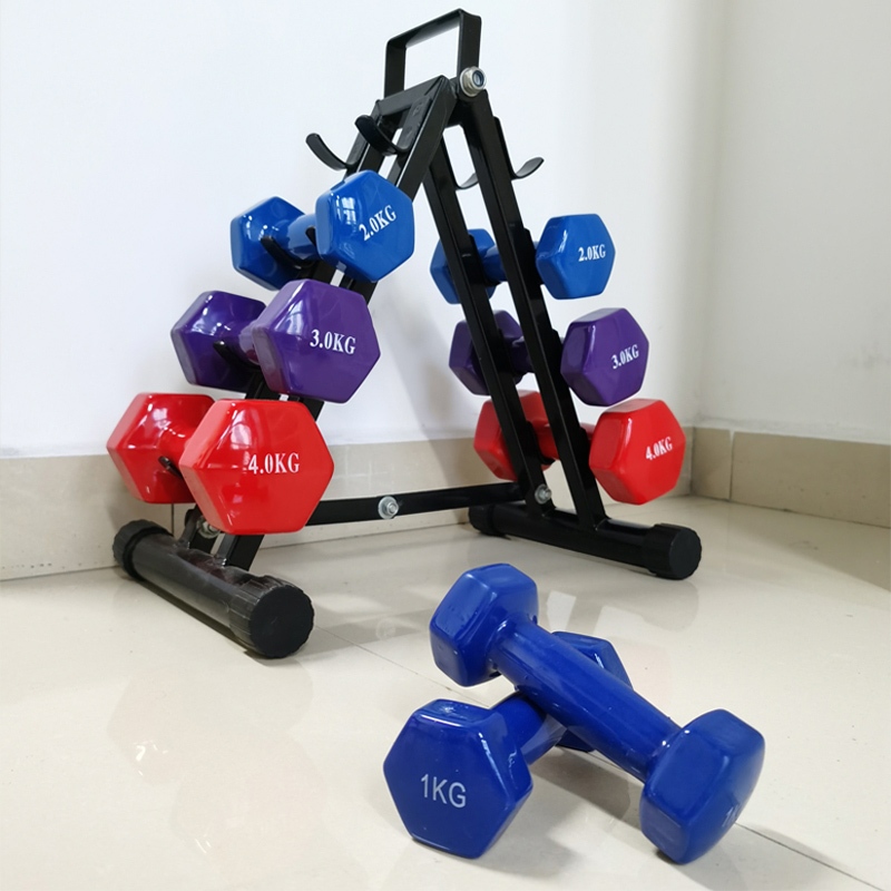 🏅️🏅️ ดัมเบล ดัมเบลยาง Dumbbell 1 / 2 / 3 / 4 KG(1/2PCS) ดัมเบลผู้หญิง ดัมเบลออกกำลังกาย ดัมเบลยกน้ำหนัก หุ้มยางกันกระแทก - รูปที่ 2