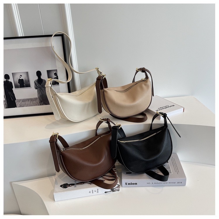 กระเป๋าสะพายข้าง ความจุขนาดใหญ่ กระเป๋าผู้หญิงเเฟชั่น PU51