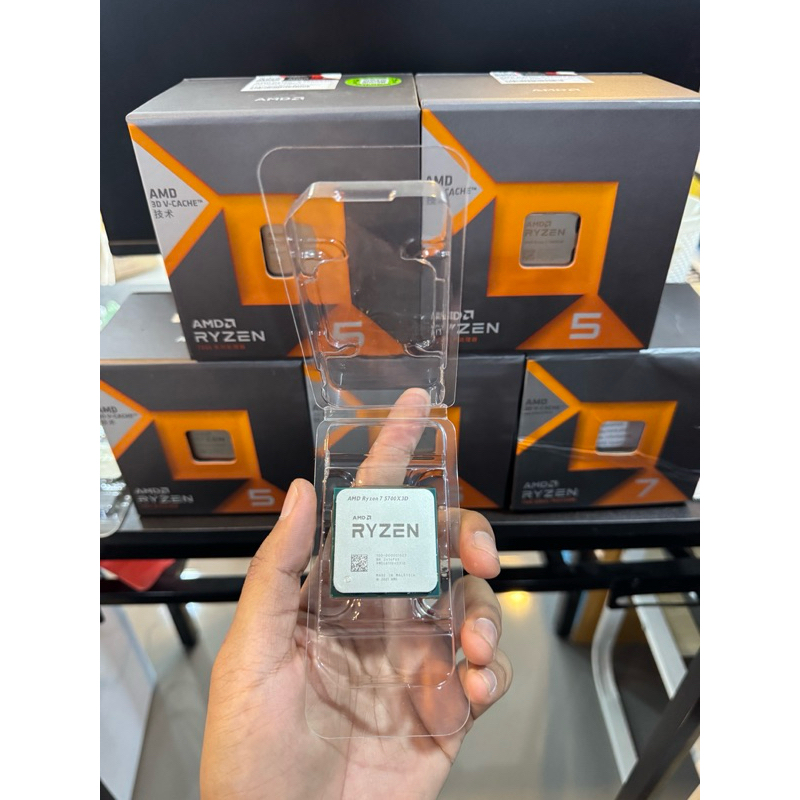 CPU (ซีพียู) AMD RYZEN 7 5700X3D (SOCKET AM4) รับประกัน 2 ปี (มีของพร้อมส่งด่วน (สินค้ามือ1 ทุกชิ้นก