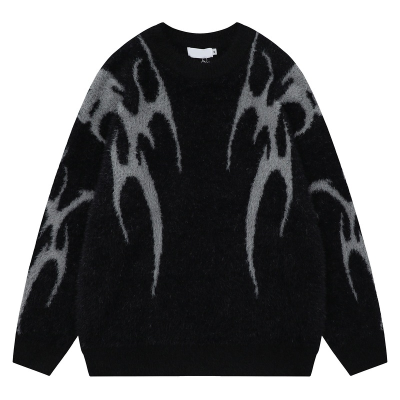 [พร้อมส่ง] Spenzer.street | Thunder Sweater โอเวอร์ไซส์ เสื้อผ้าสตรีท เนื้อผ้าดี ทันกระแส unisex 2024 ขายดี