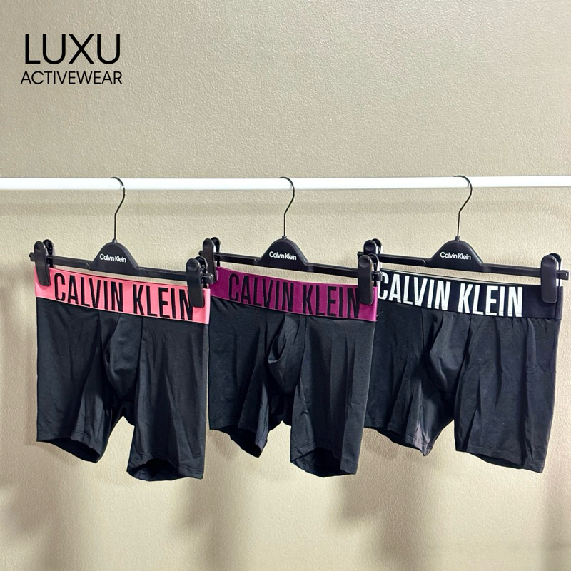 (พร้อมส่ง) Calvin Klein กางเกงในผู้ชาย Intense Power Micro 3-Pack Boxer Brief ของแท้ 100%