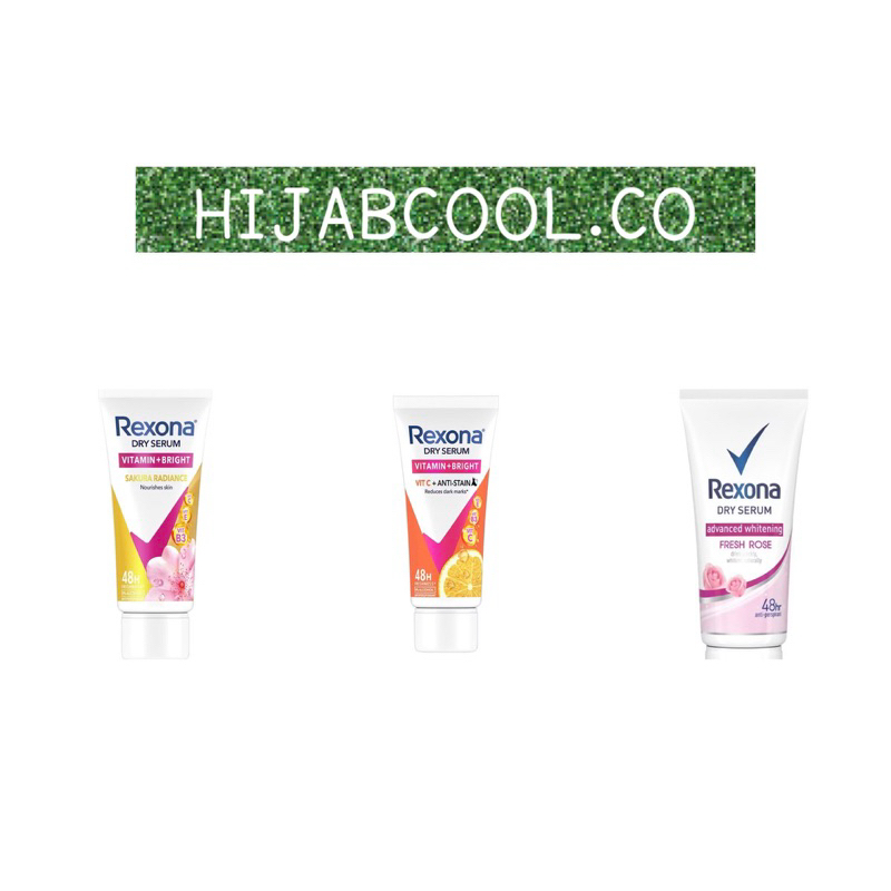 ของแท้ rexona dry serum 50ml (โรลออน ใต้วงแขน)