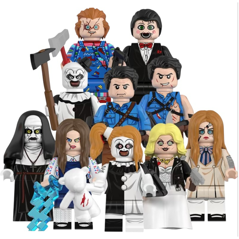 พร้อมส่งในไทย 🚚 ตัวต่อมินิฟิกเกอร์ Horror Series  Chucky & Terrifier