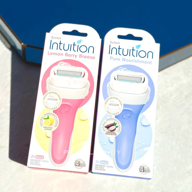 ลด50%ในไลฟ์ แท้ % SCHICK Intuition ชิค อินทูอิชั่น มีดโกนสำหรับผู้หญิง