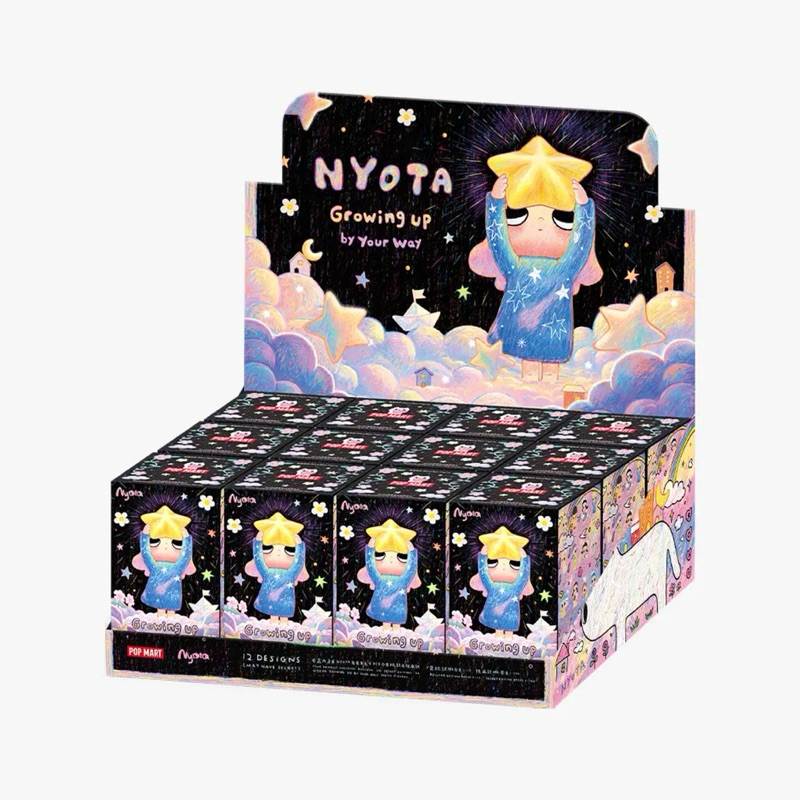 POPMART แท้ **พร้อมส่ง** Nyota Growing up by Your Way Series Figures