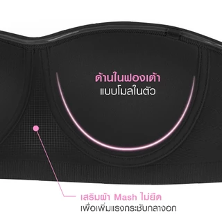 CHERILON เชอรีล่อน GRIP LOCK Strapless Bra บราเกาะอก ซิลิโคนคุณภาพสูง เกาะอก ไม่หลุด เต้าสวย ทรงเป๊ะ ใส่สบาย CII-BSRA03