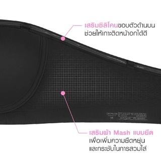CHERILON เชอรีล่อน GRIP LOCK Strapless Bra บราเกาะอก ซิลิโคนคุณภาพสูง เกาะอก ไม่หลุด เต้าสวย ทรงเป๊ะ ใส่สบาย CII-BSRA03