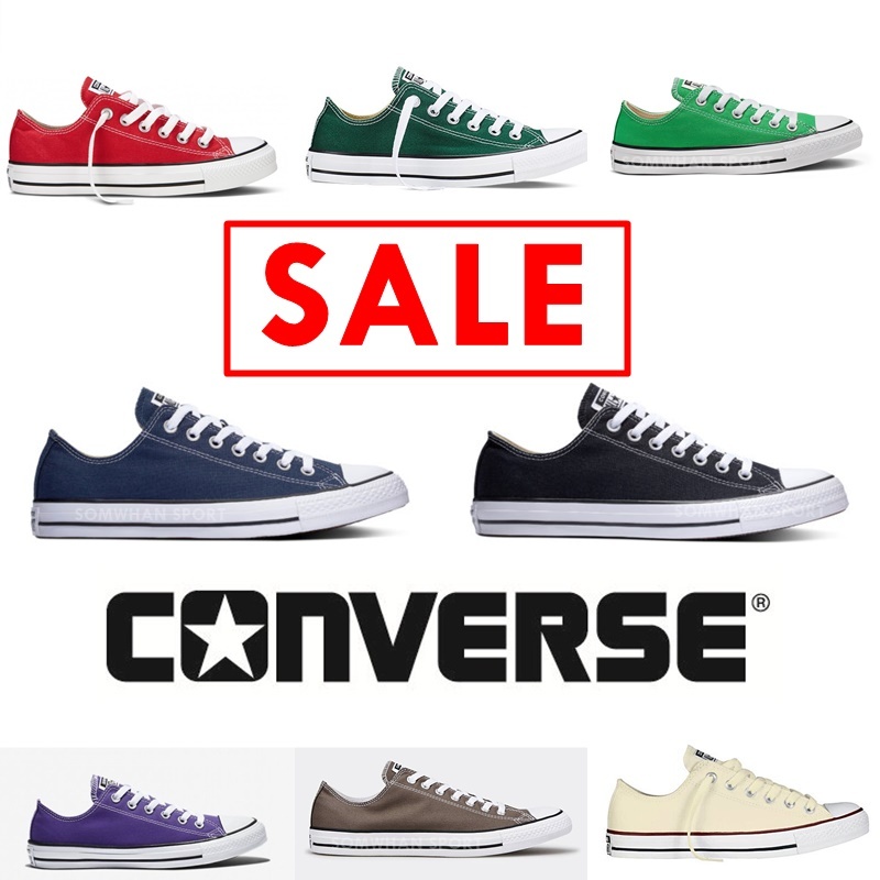 Converse All Star Made in Thailand ไม่ผลิตแล้ว อาจมีตำหนิบ้างจากการเก็บในสต็อก กรุณาอ่านรายละเอียด