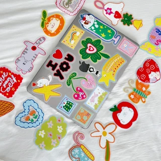 amuse.stuff-big sticker flower สติ้กเกอร์ขนาดใหญ่สุดน่ารัก