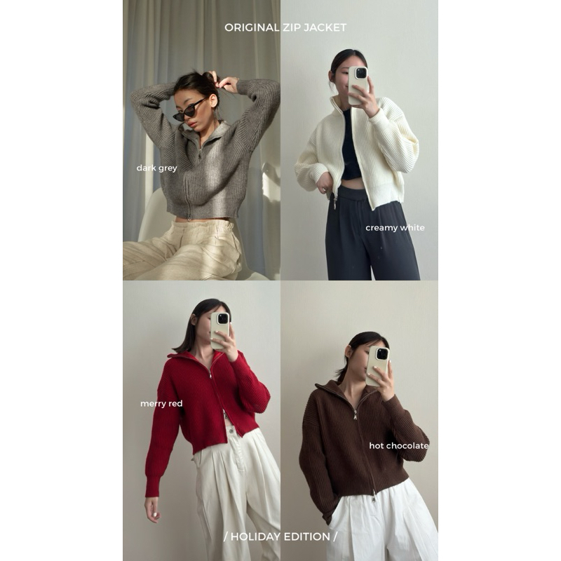 FADTHINGS - zip jacket 4 colors!