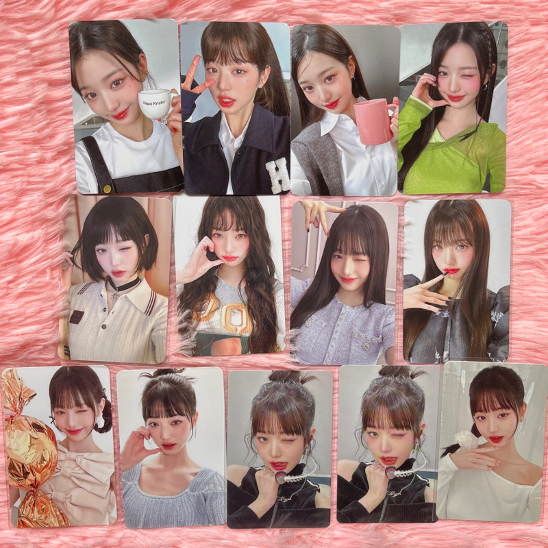 Hapa Kristin Set Photocard Wonyoung