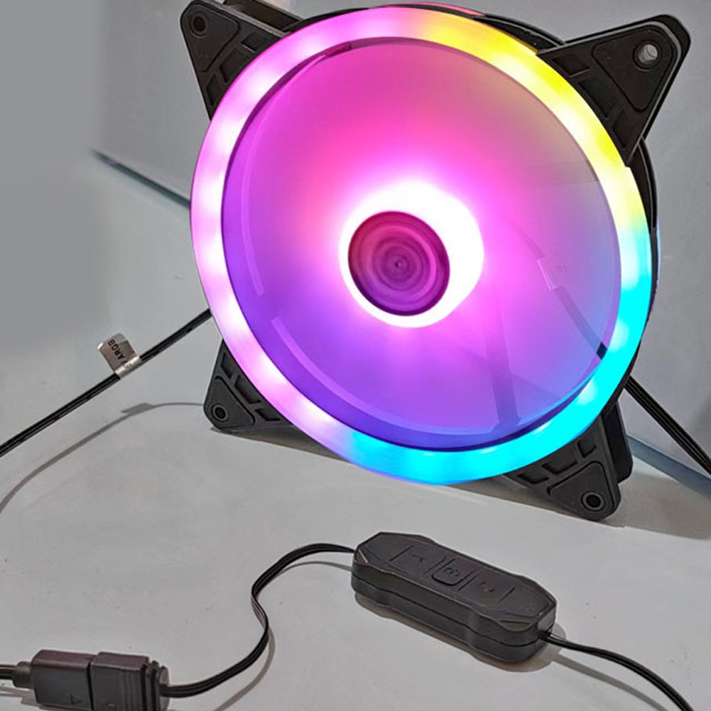 ส่งด่วน+โค้ดลด ตัวปรับไฟ Argb Controller 5V 3pin ไร้สาย fan strip Black White RGB wireless
