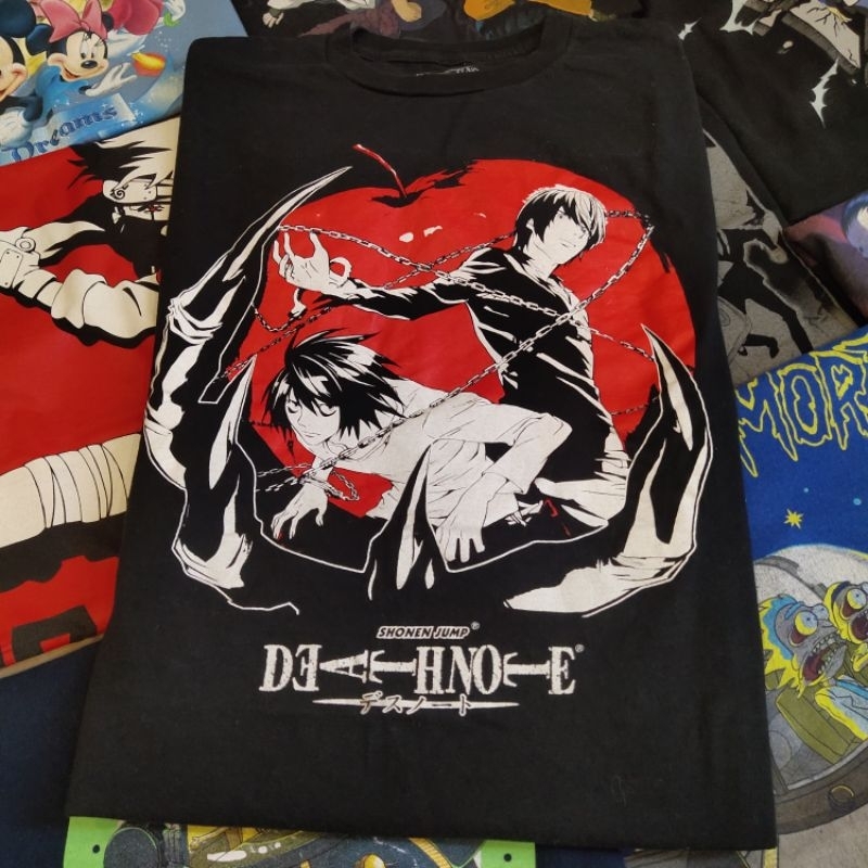 เสื้อการ์ตูน DEATH NOTE