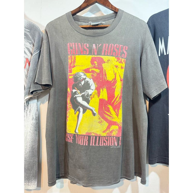 เสื้อวงมือสอง Guns N’ Roses 1991 size 22x27