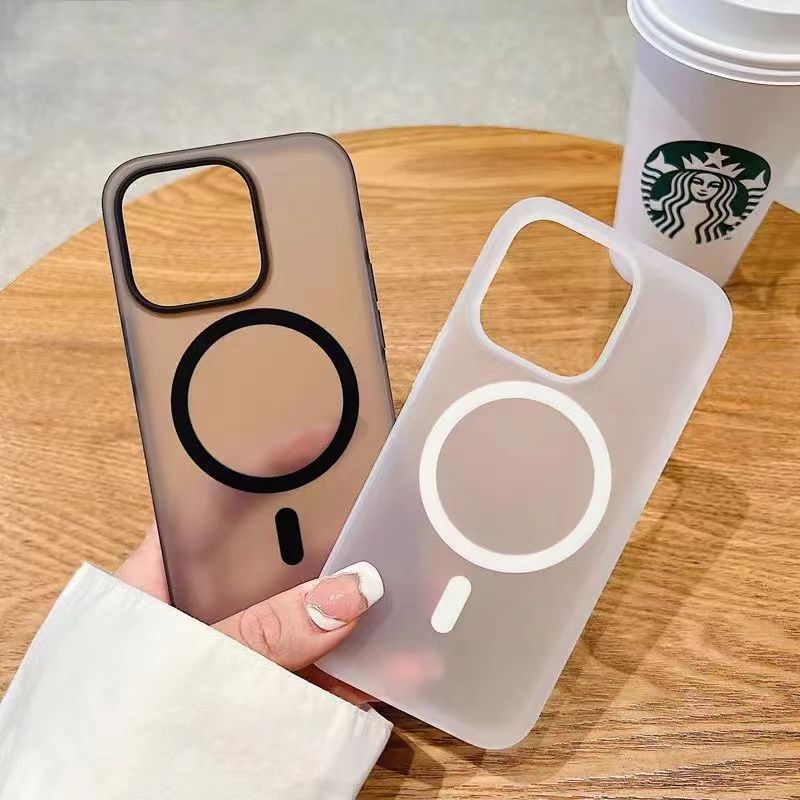 Magnetic Case for iPhone 16 15 14 13 12 Pro Max Plus แม่เหล็ก ซองใส่โทรศัพท์ เคส สำหรับ ไอโฟน