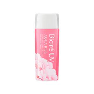 Biore UV Aqua Rich Watery Gel Botanical Peony SPF50+ PA++++ กันแดดบำรุงสูตรน้ำ เนื้อเจล กลิ่น โบทอนิคอล พีโอนี 90 ml