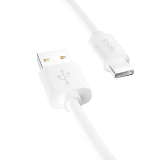 [โปรโมชั่นราคาพิเศษ] สายชาร์จ QPLUS USB-A to USB-C Cable 60W 1M. T1 White by Banana IT
