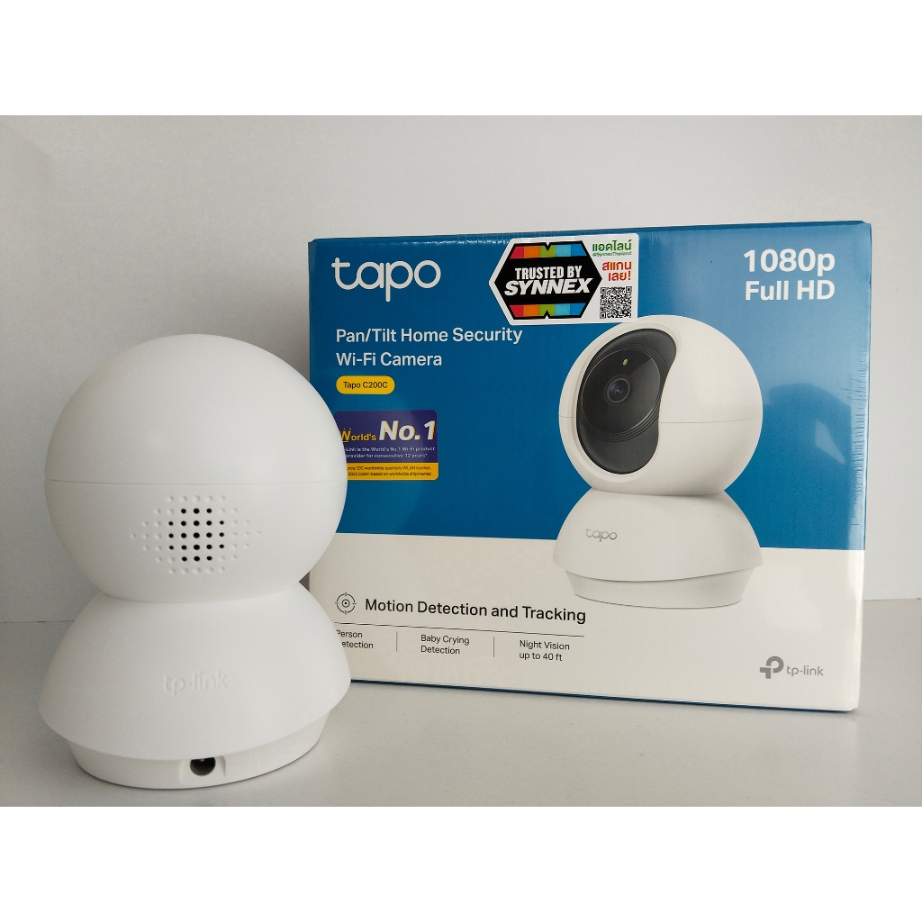 ถูกที่สุด TP-LINK กล้องวงจรปิดไร้สาย Tapo C200C ความคมชัด 1080p 2 ล้านพิกเซล กล้องวงจรปิด wifi สื่อสาร2ทาง จับเคลื่อนไหว