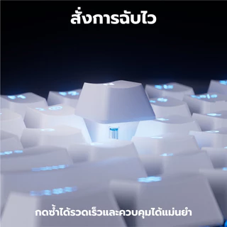 Logitech G PRO X TKL RAPID Tenkeyless พร้อม สวิตช์อนาล็อก มีไฟ RGB LIGHTSYNC (คีย์บอร์ดเกมมิ่งแบบมีสาย) คีย์ ENG