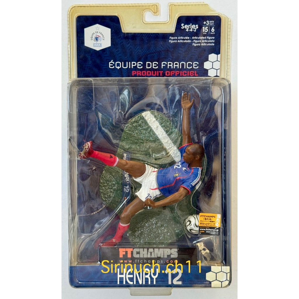 โมเดลนักฟุตบอล FT CHAMPS HENRY 12