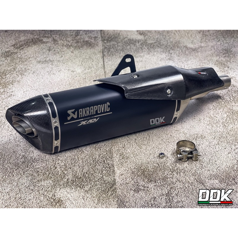 ปลาย XADV750 Forza750 ตรงรุ่น เลสสีดำ ปสากคาร์บอนเคฟล่าแท้ ครอบคาร์บอนเคฟล่าแท้ โลโก้เลเซอร์