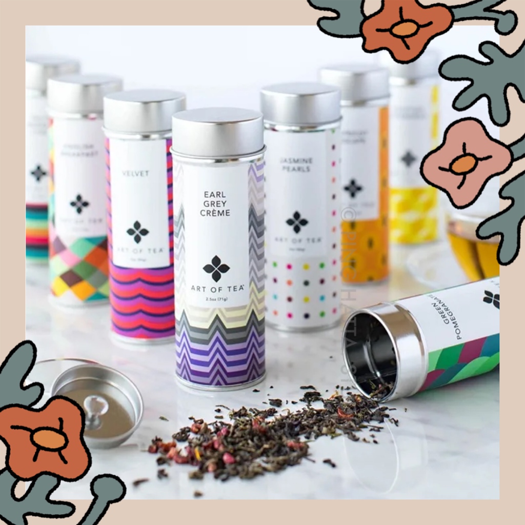ชา Art of Tea ชาพรีเมี่ยม specialty tea แบรนด์ดัง นำเข้าจากอเมริกา แบ่งขายซอง ทดลองชิม | dessert tea ชาขนม ชา earl grey
