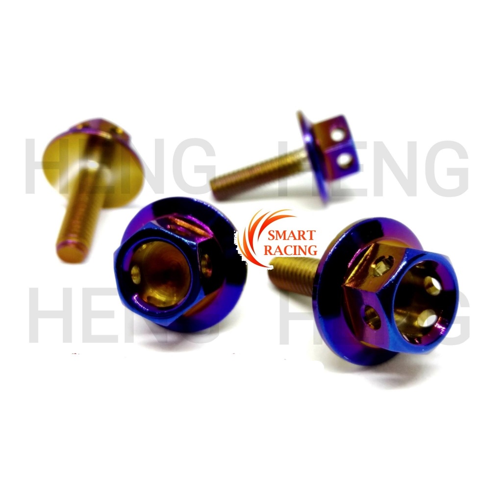 น็อตยึดกระปุกน้ำมันเบรค ADV150 / ADV160 / ADV350 / FORZA  น็อตยึดปั๊มบน น็อตฝาปั้มบน (น็อต 4 ตัว)