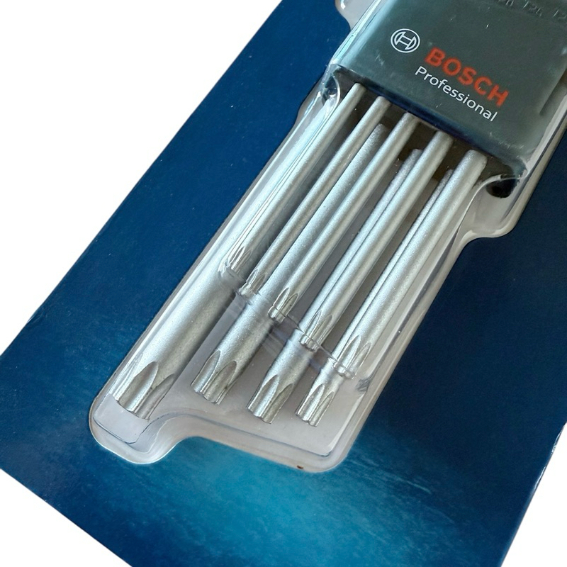 BOSCH บ๊อช ชุดกุญแจขันทอร์ค ประแจหกเหลี่ยม Torx T10-T50 9 รูปที่ 5